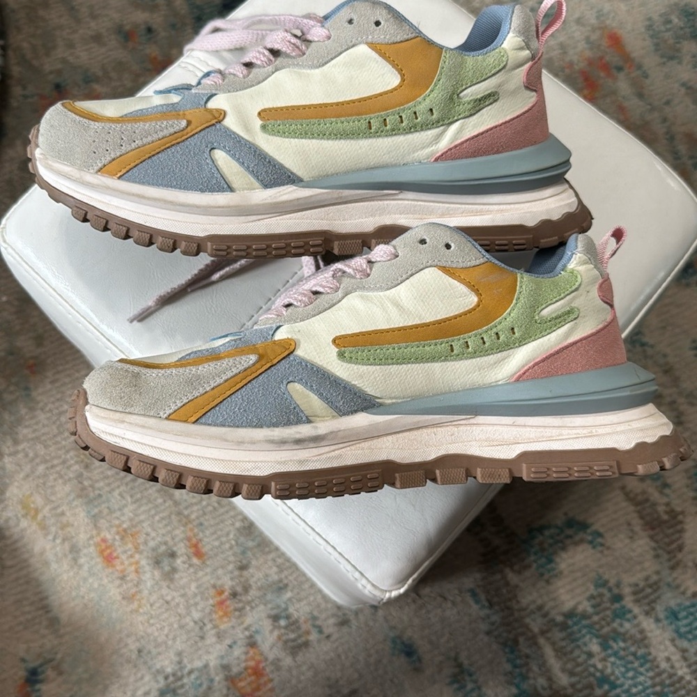 Blowfish Malibu Athletic Shoes with Pastel Colora - Picture 3 of 6